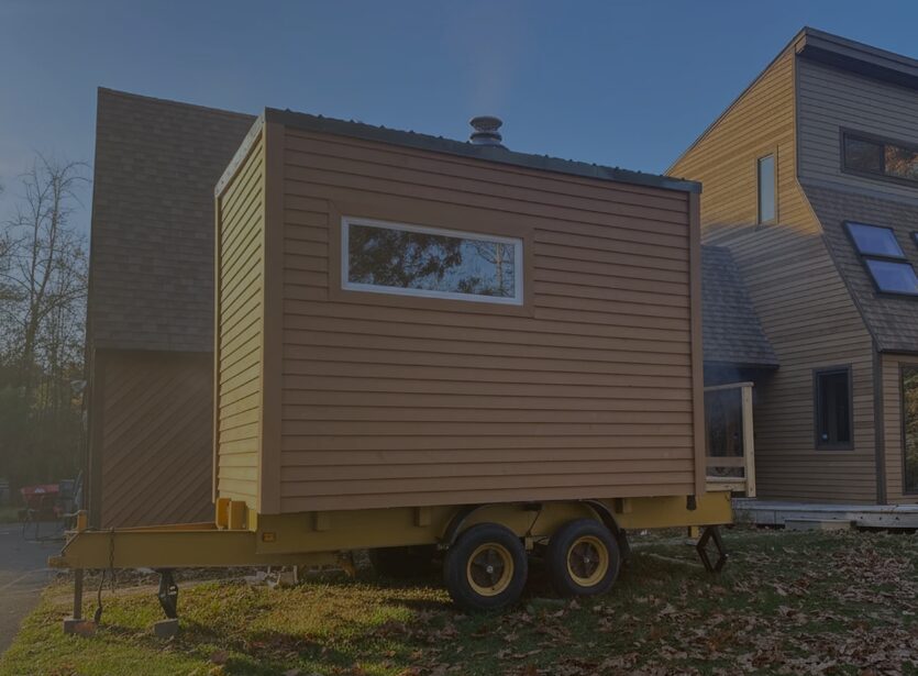Sauna at the Cove Winterport ME Mobile Sauna 1